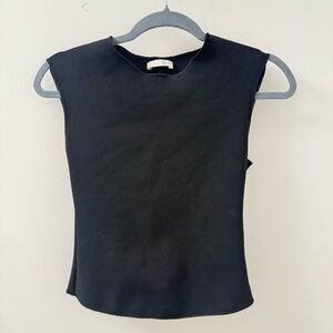 Zara Black Sleeveless Top